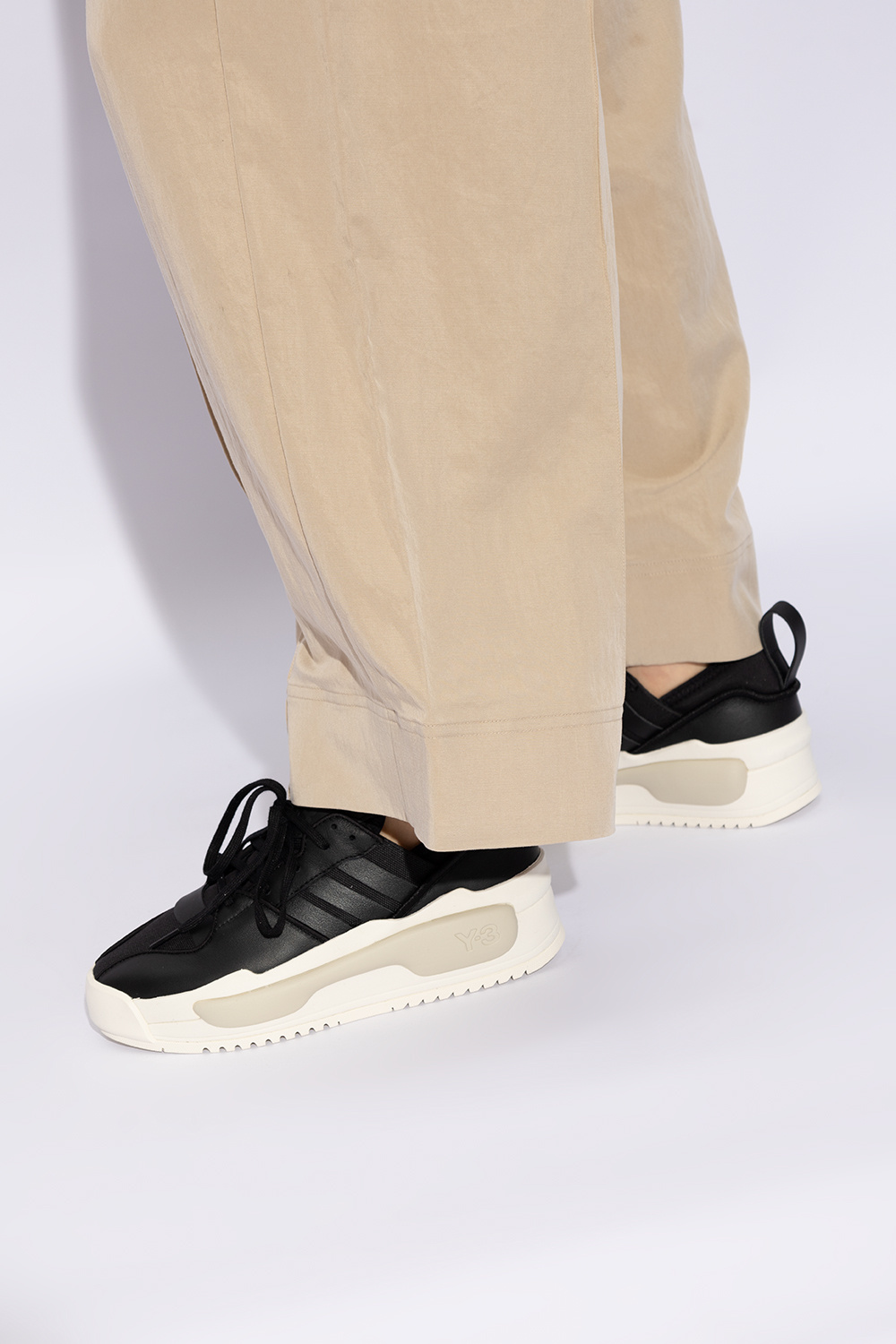 Black 'Rivalry' sneakers Y - SchaferandweinerShops Tonga - 3